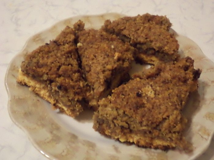 Уголки с орехово-кокосовой начинкой