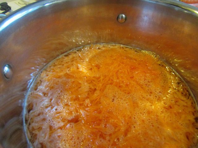 Морковный кисель
