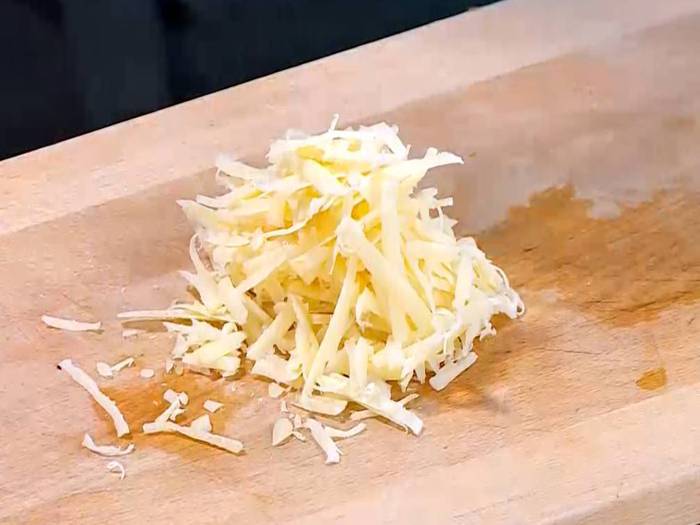 Булгур со шпинатом и спаржей 