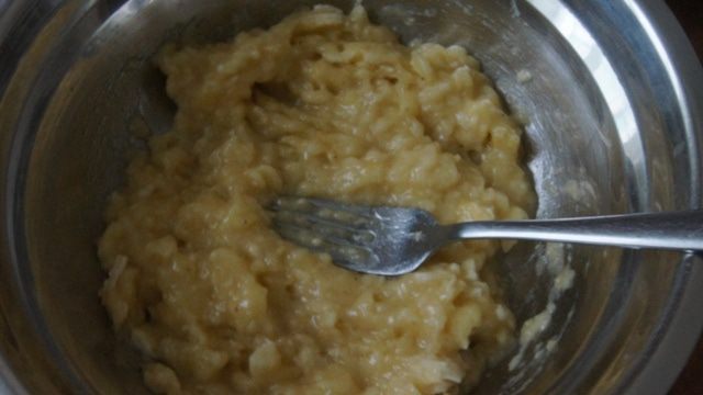 Здоровый банановый хлеб (без муки)