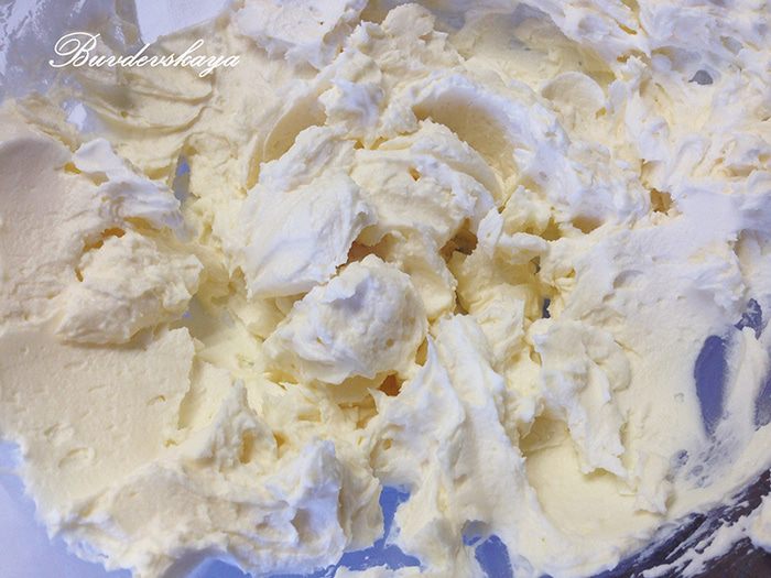 Фиалковое Тирамису (без сырых яиц)