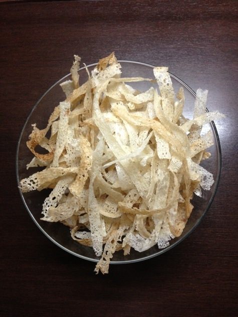 Локшины (старинное белорусское блюдо из крахмальных блинчиков)