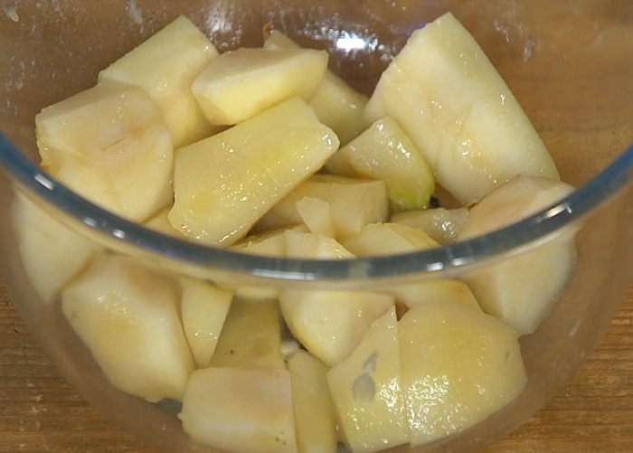 Маффины с грушами 