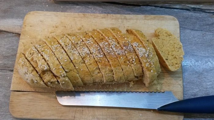 Закусочное печенье бискотти с сыром и пряностями