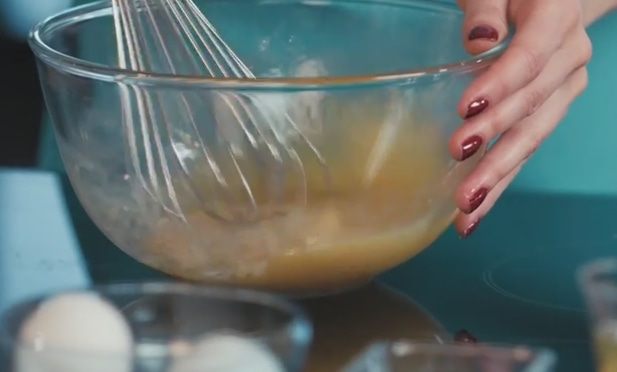 Французский омлет с кабачком