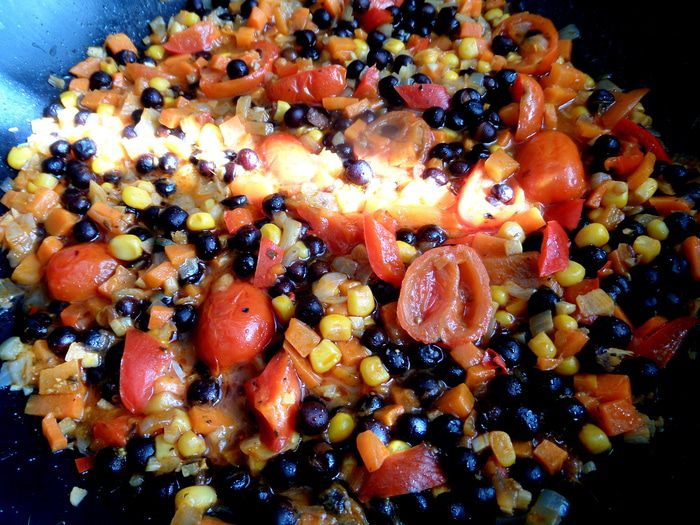 Вегетарианский чили Chili Con Carnе (латышская версия)