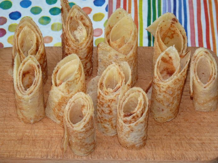 Блинная закуска «Пенечки»