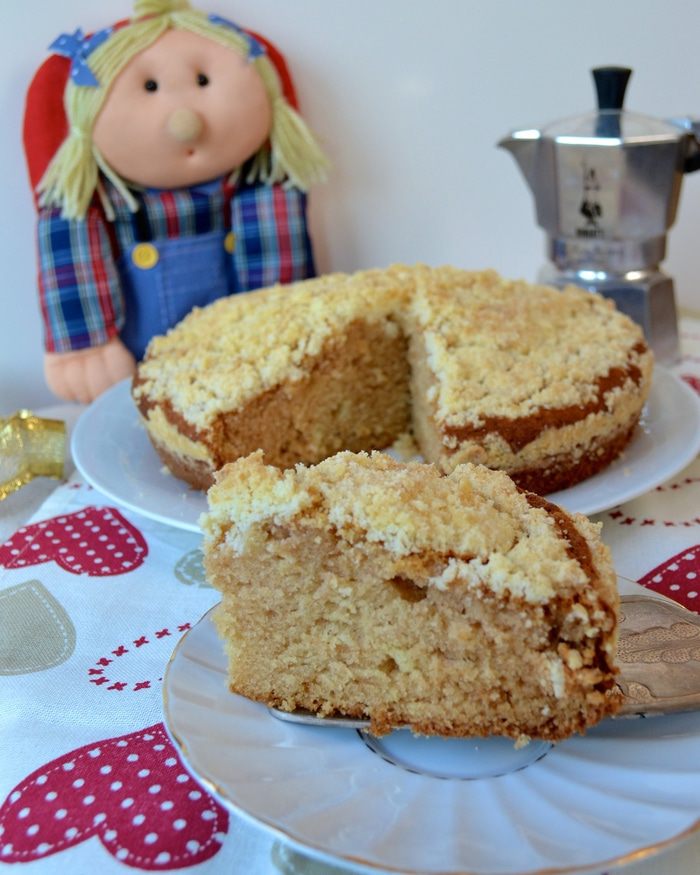 Домашний пирог с крошкой (Crumb Cake)