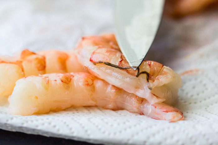 Паэлья с морепродуктами и чоризо 