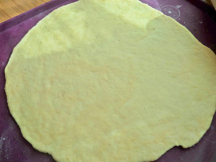 Закрытый пирог с рисом и курицей