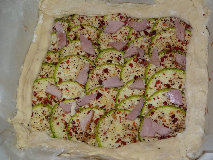Пирог с цукини