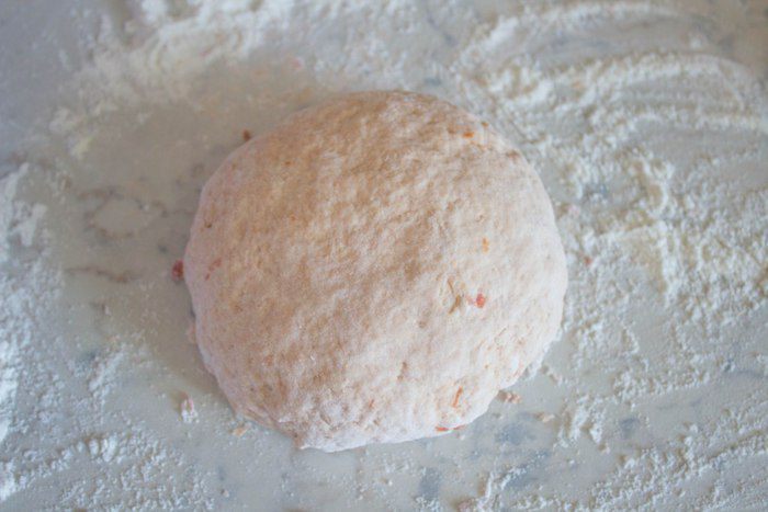 Пицца Маринара на томатном тесте