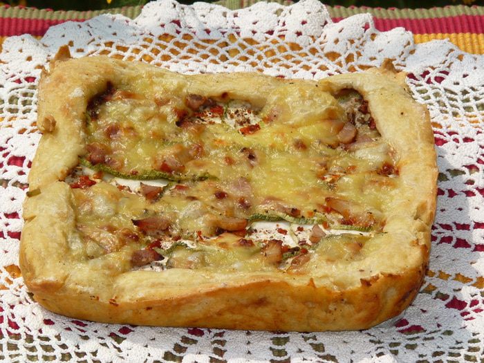 Пирог с цукини