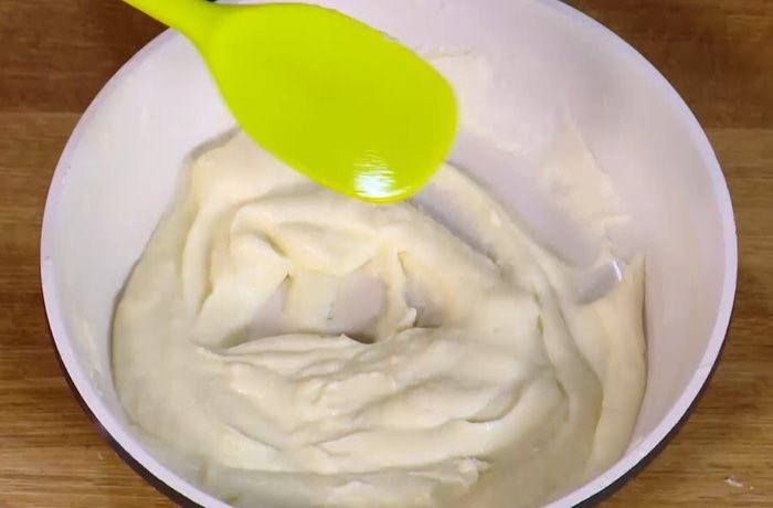 Суфле с зеленым горошком 