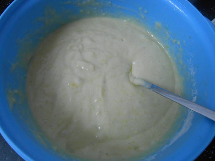 Лимонный пирог с миндалем