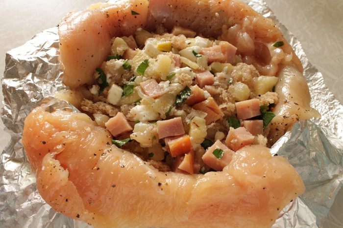 Пасхальный купол из куриной грудки