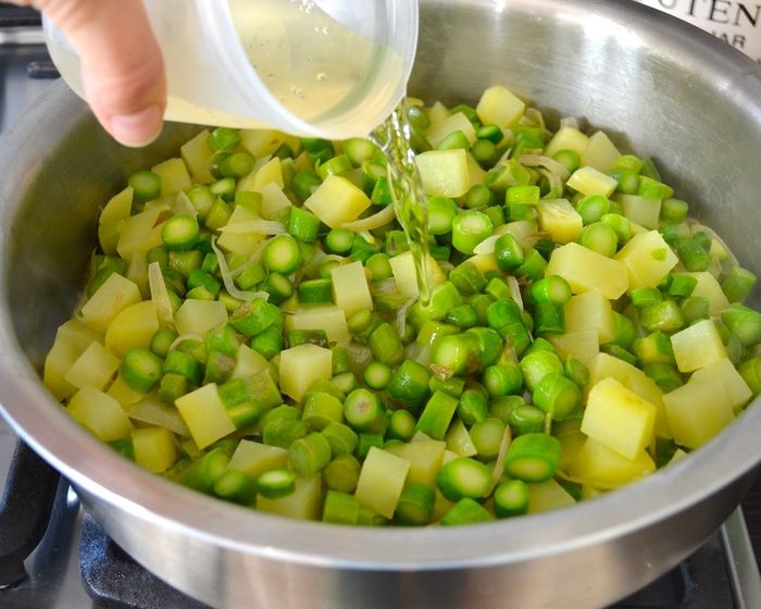 Крем-суп из спаржи