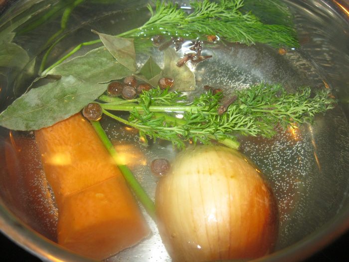 Борщ с грибами