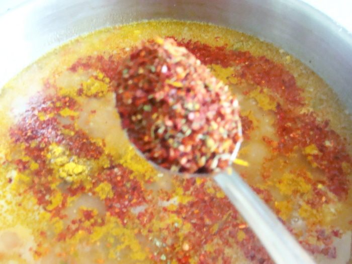 Суп из чечевицы на турецкий манер