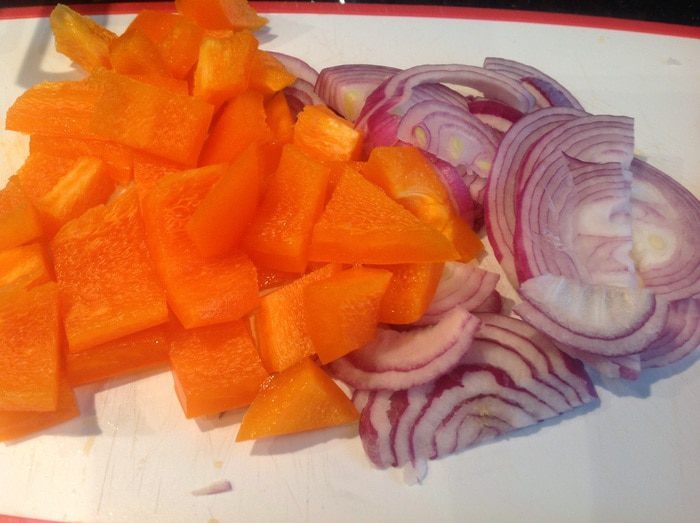 Кесадилья с лососем