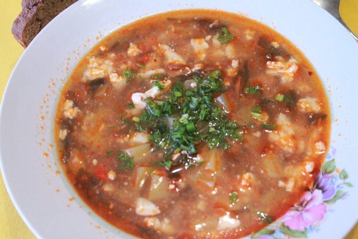 &amp;quot;Борщ&amp;quot; из морской капусты