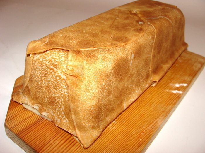 Закусочный блинный торт &amp;quot;Тетрис&amp;quot;