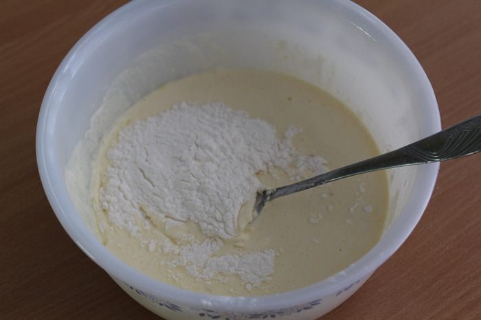 Тающий сливовый пирог 
