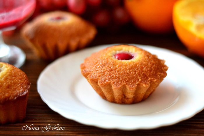 Миндальное пирожное &amp;quot;Финансье&amp;quot; с сюрпризом