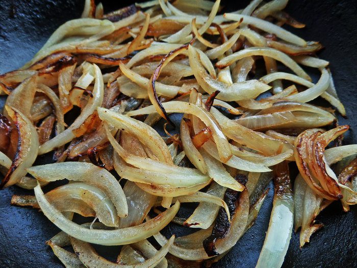 Постный картофельный салат