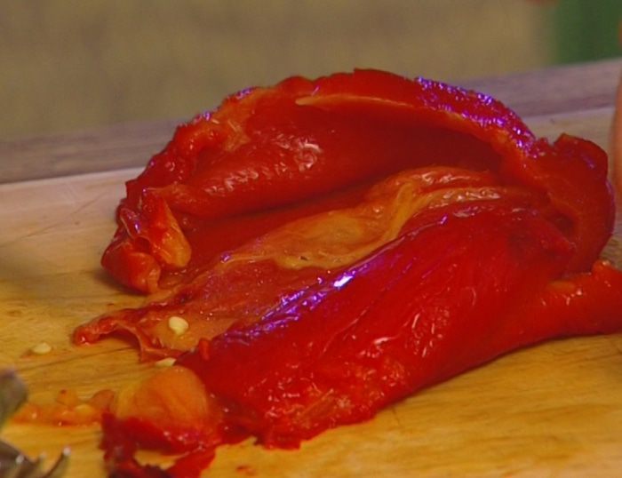 Овощная лазанья с козьим сыром