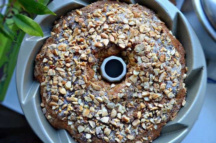 Пасхальный кекс со сливочной начинкой