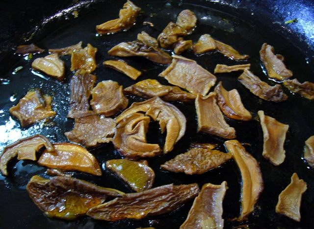 Постный суп-пюре из тыквы с белыми грибами