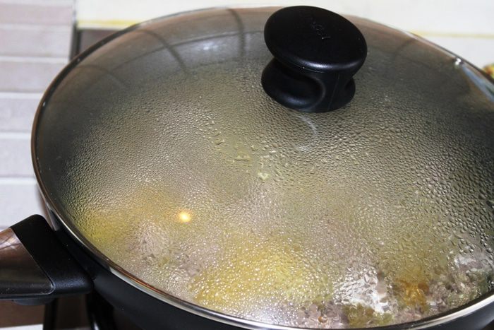 Утиные сердечки в экзотическом соусе