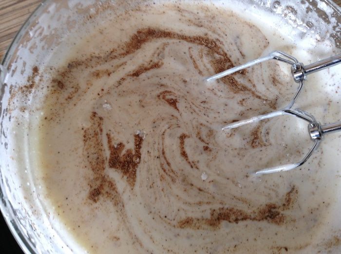 Быстрый яблочный кекс