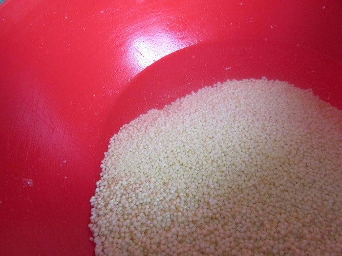 Постные конфеты из пшена