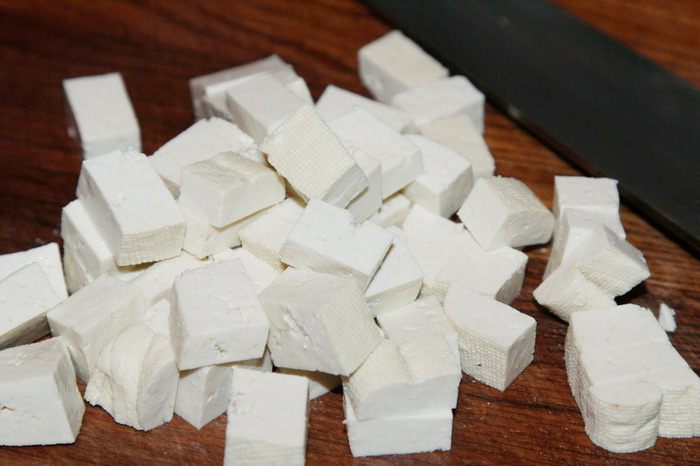 Овощное рагу с тофу (постное меню)