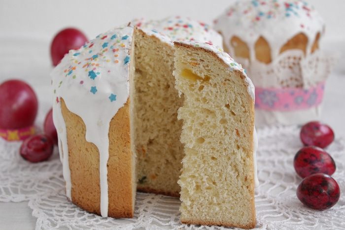 Апельсиновый кулич с цукатами