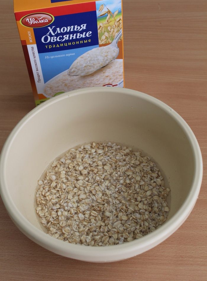  Хлеб с овсяными хлопьями