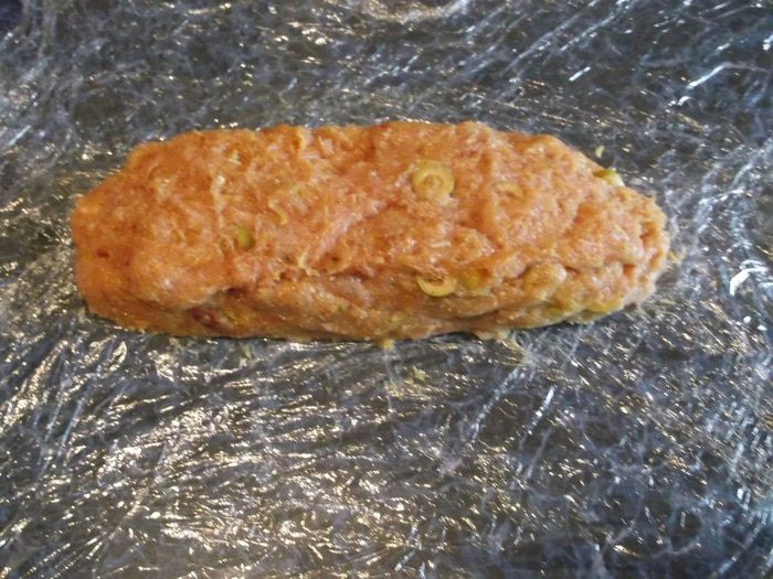 Домашняя куриная колбаска