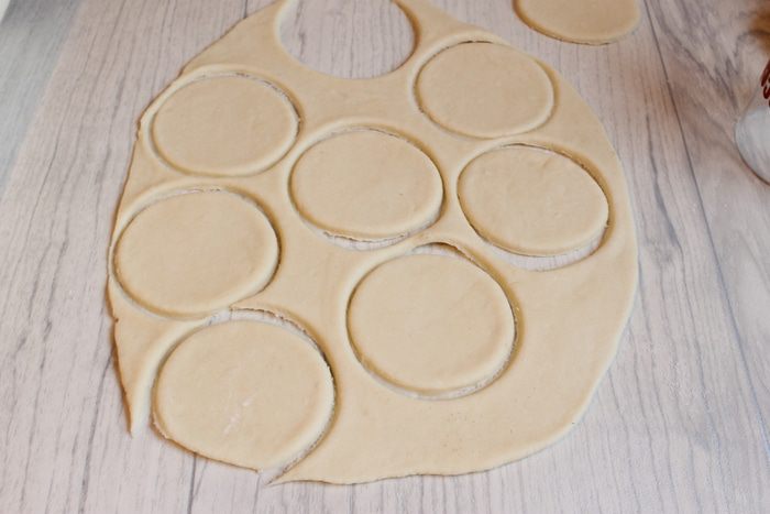 Слойки с ананасом