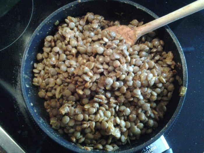 Карри из чечевицы