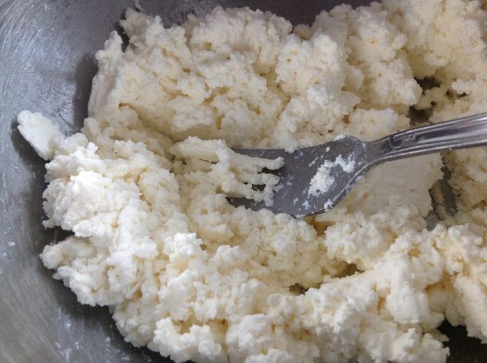 Рождественский творожный кекс с сухофруктами и апельсиновым ароматом