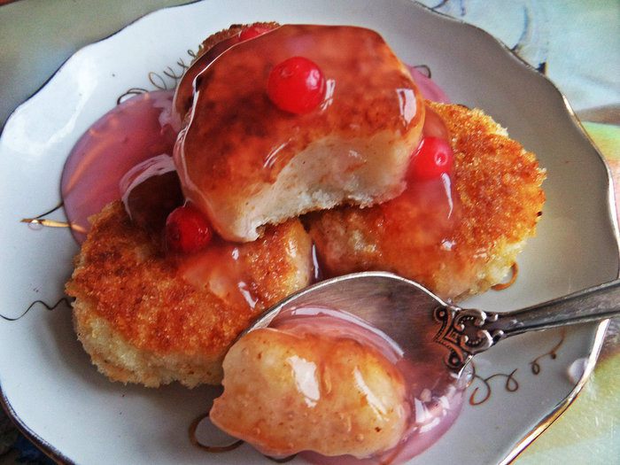 Блины гречишные с икрой