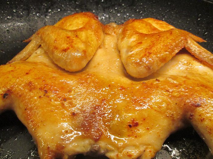 Цыпленок по-итальянски Pollo alla diabolo