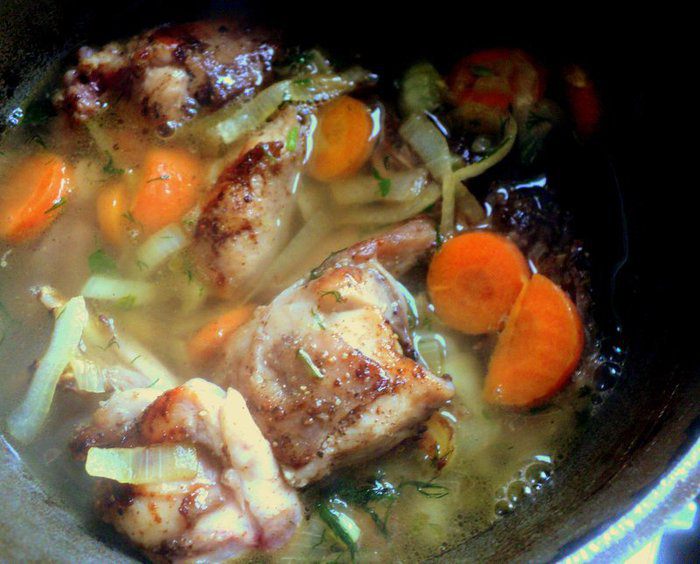 Жаркое из зайца или кролика