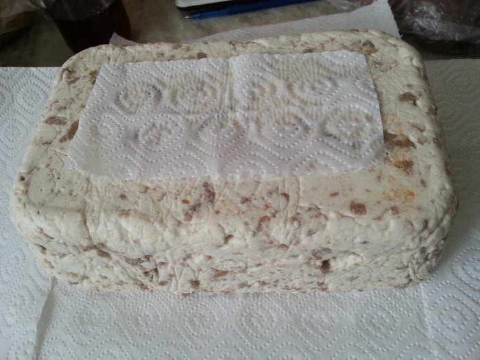 Творожный тирамису с кусочками какао-желе