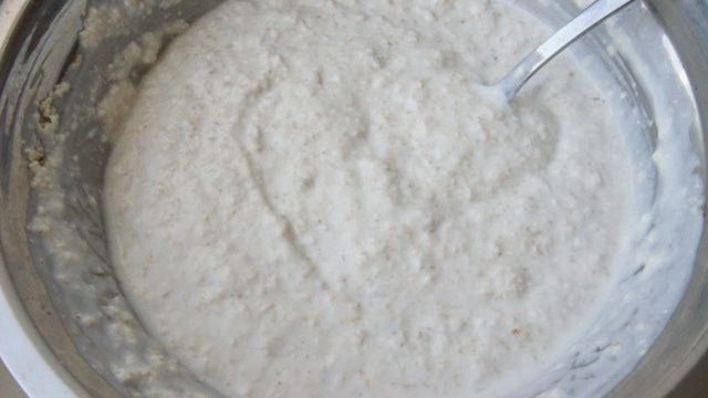 Овсяные оладьи на кефире