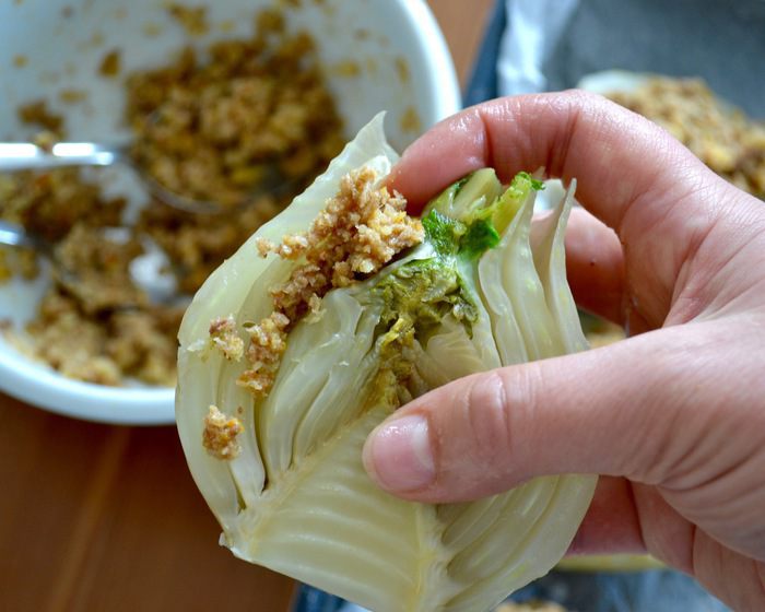 Фаршированный фенхель