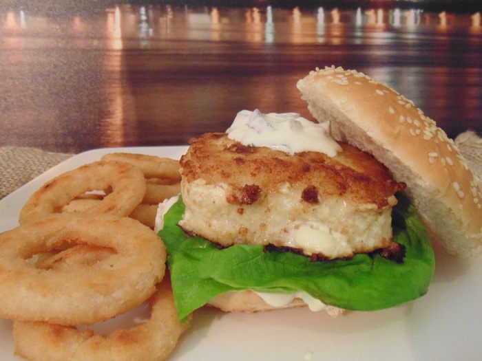 Рыбный бургер (Fish burger)