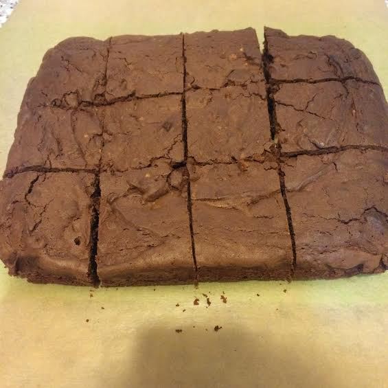 Брауни с грецким орехом